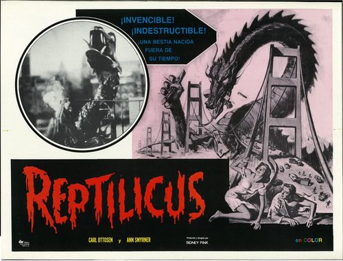 reptilicus lobby card