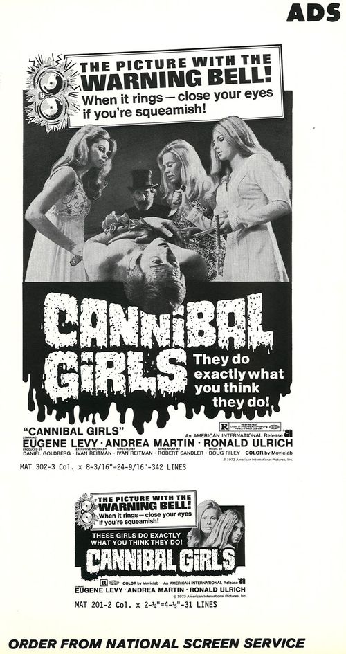 cannibal girls pressbook