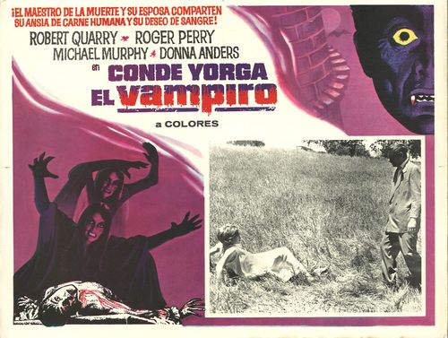 Conde Yorga El Vampiro Mexican Lobby Card