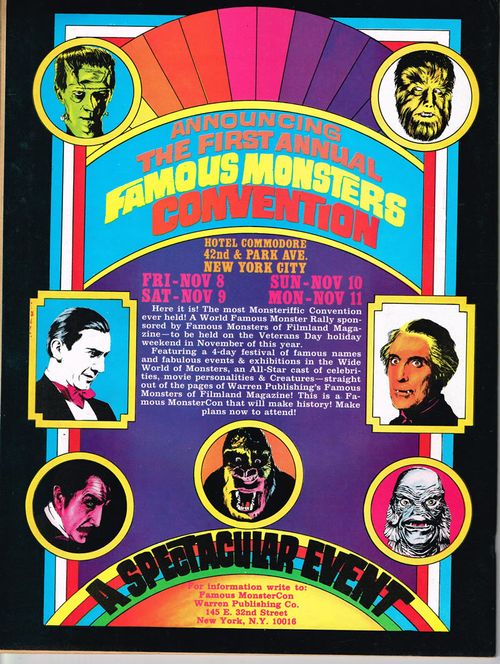 first famous monsters convention