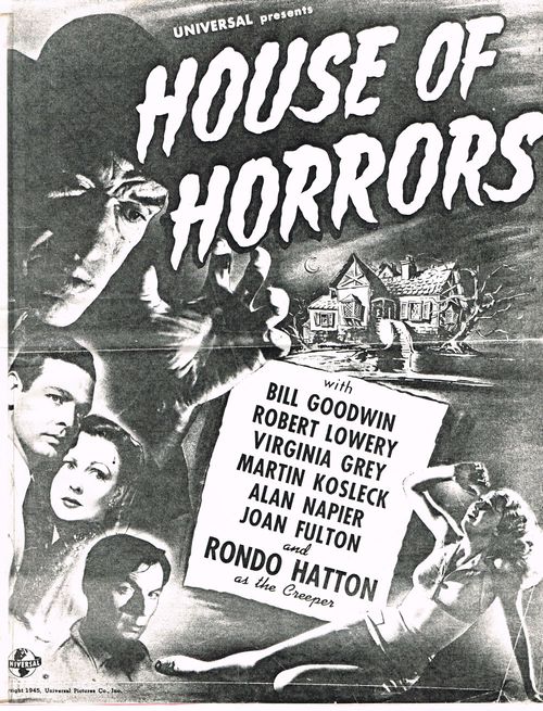 house of horrors pressbook
