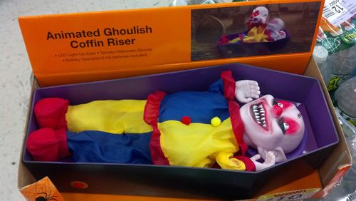 halloween Animated Ghoulish Coffin Riser