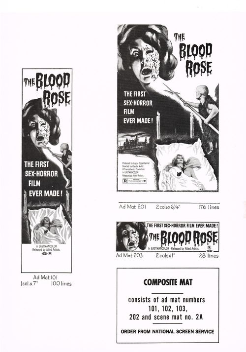 blood rose pressbook