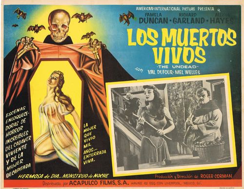 Los Muertos Vivos Mexican Lobby Card