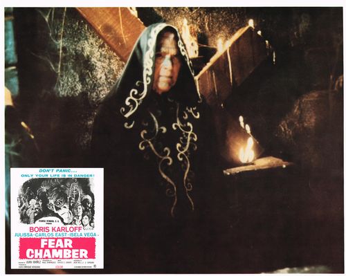 Fear Chamber (Boris Karloff) Mexican Lobby Card
