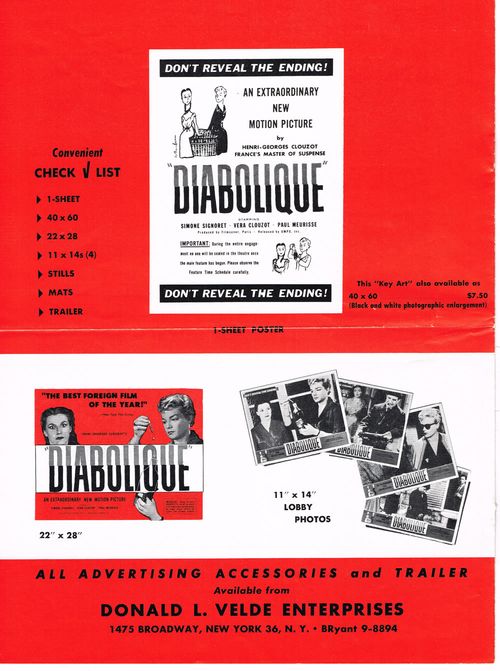 diabolique pressbook