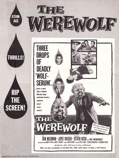 the Werewolf pressbook