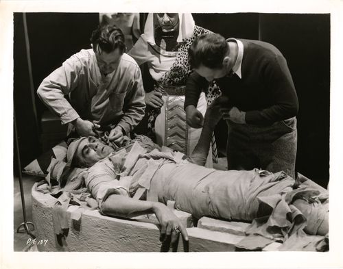 Karloff mummy wrapping