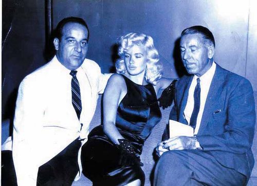 Johnny Dee with Jayne Mansfield