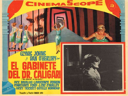 El Gabinete Del Dr. Caligari Mexican Lobby Card
