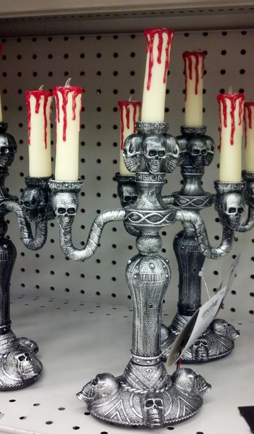 rite aid halloween candlestick