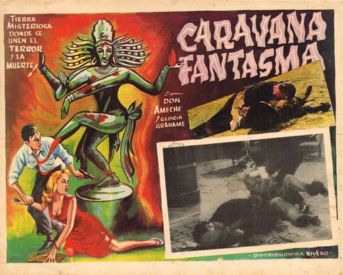 Caravana Fantasma Mexican Lobby Card