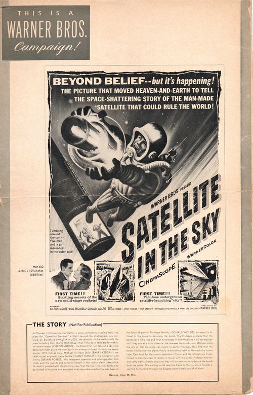 Satellite in sky pressbook 1