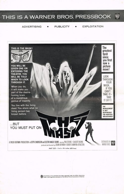 the mask pressbook 1