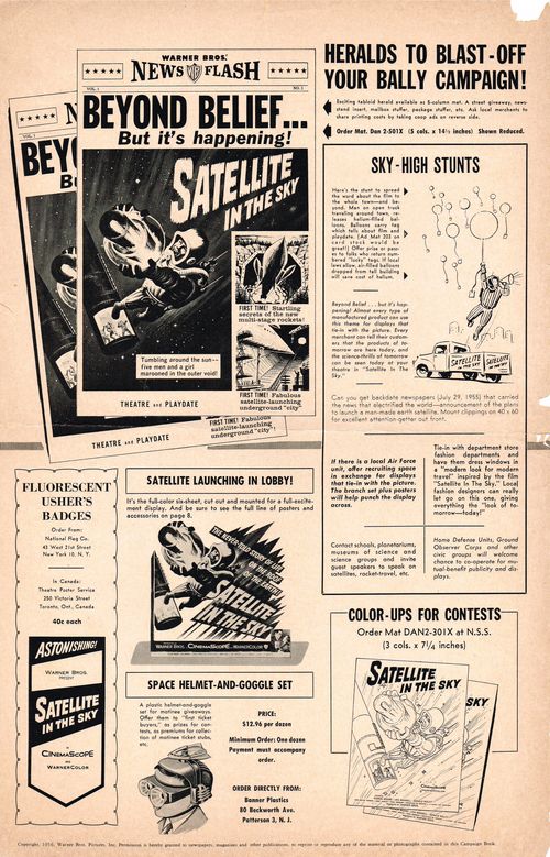 Satellite in sky campaign pressbook