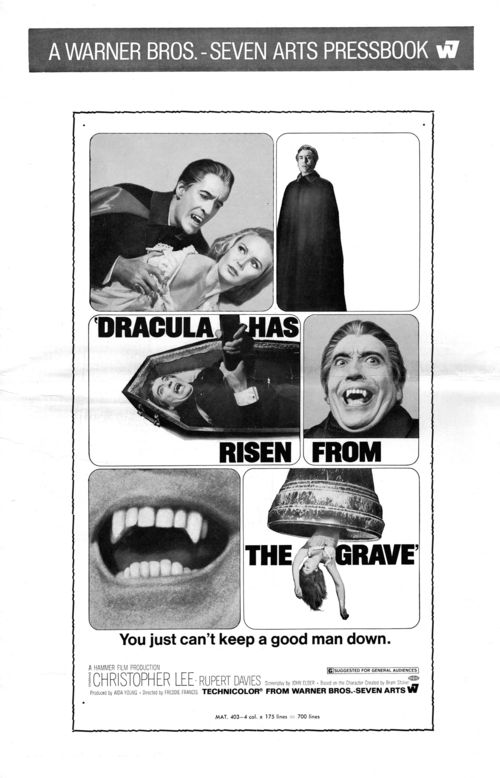 Dracula has risen pressbook 1