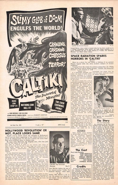 Caltiki pressbook
