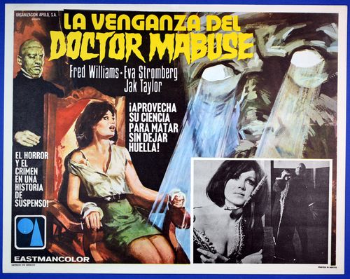 Doctor mabuse mexican lobby card