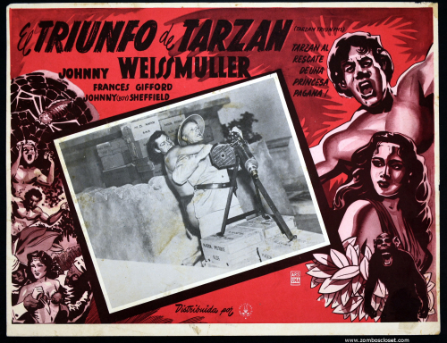 Tarzan Triumphs Mexican lobby card