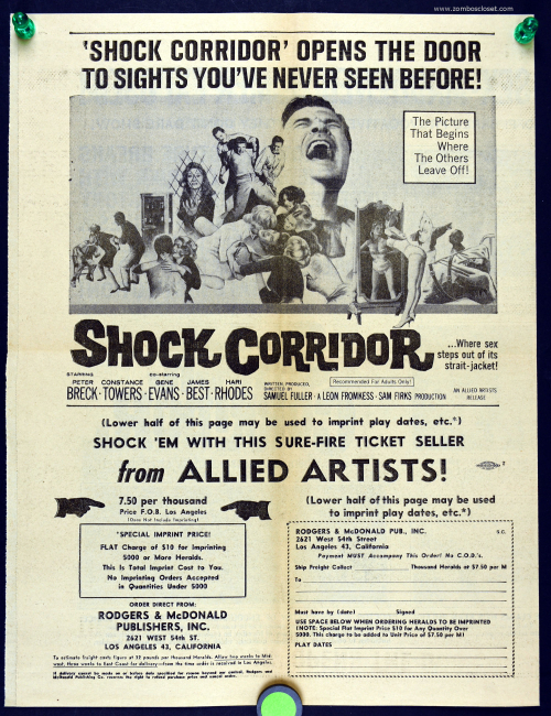 Shock corridor movie herald 03