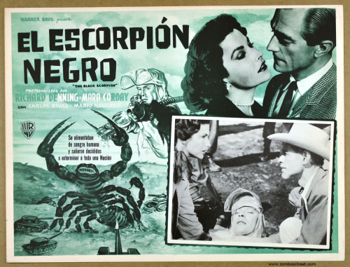 Black Scorpion Mexican lobby card