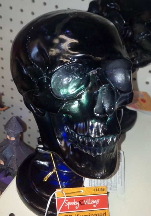Lighted-skull