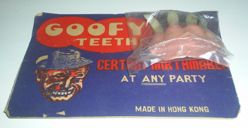 halloween goofy teeth