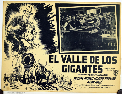 Valley of the Giants Mexican Lobby card