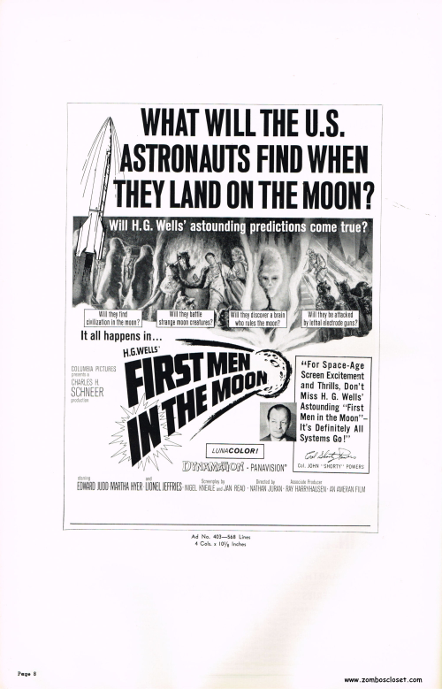 First Men in the Moon Pressbook 08