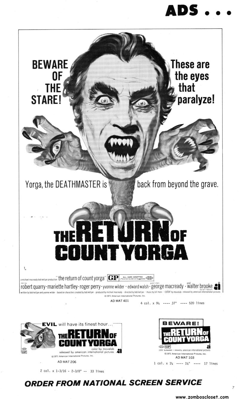 Return of Count Yorga 01