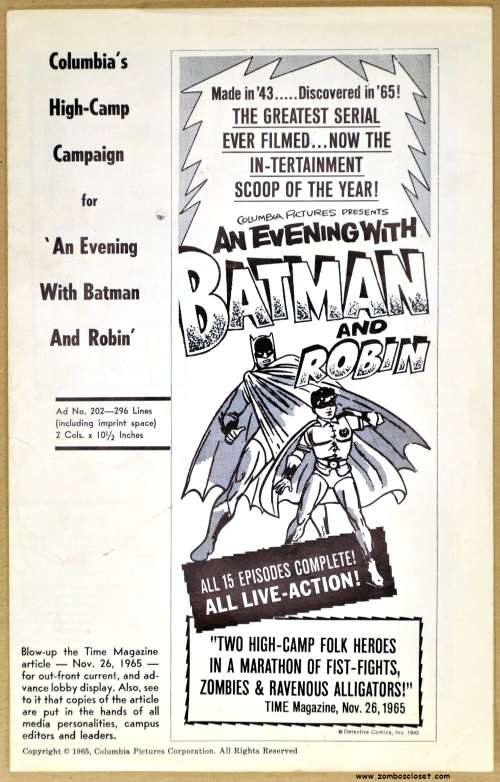 An Evening with Batman 01