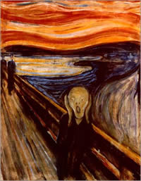 Scream-painting