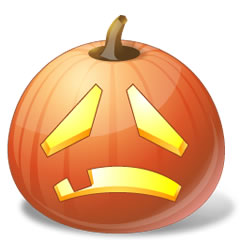 Sad pumpkin