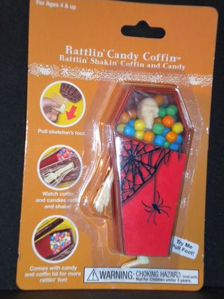Halloween Rattlin' Shakin' Candy Coffin