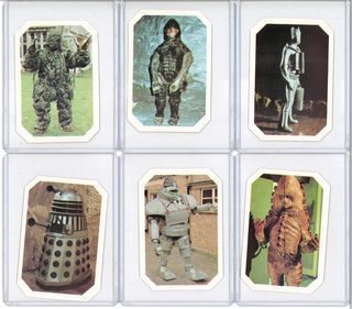 Dr Who trading card set
