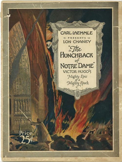 hunchback of notre dame souvenir program