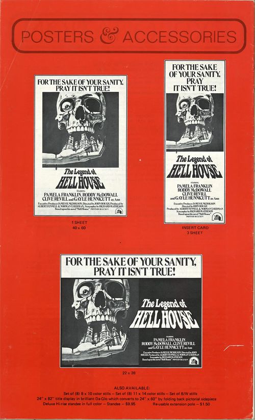 legend of hell house pressbook