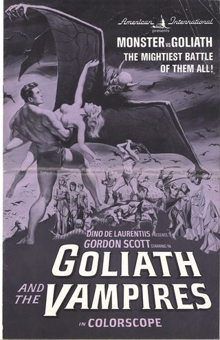 goliath and the vampires pressbook