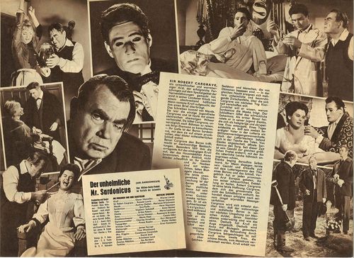 Mr. Sardonicus pressbook