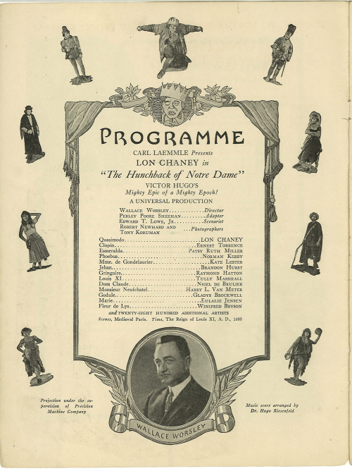 hunchback of notre dame souvenir program