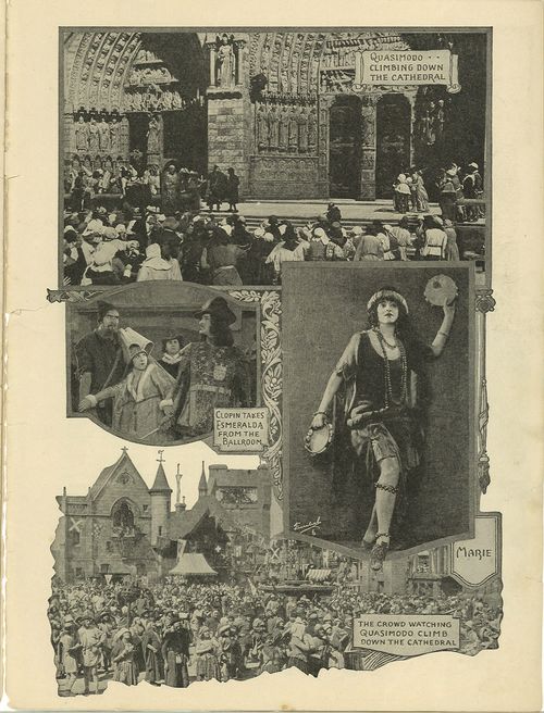 hunchback of notre dame souvenir program