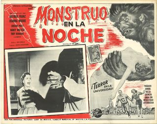 Monstruo En La Noche >Mexican Lobby Card