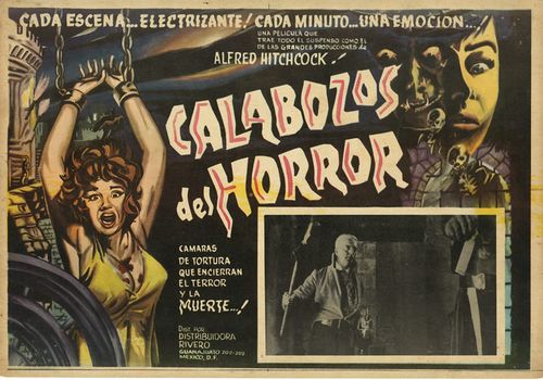 Calabozos Del Horror Mexican Lobby Card