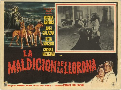 la maldicion de la llorona mexican lobby card