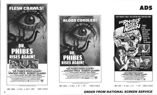 dr phibes rises again pressbook