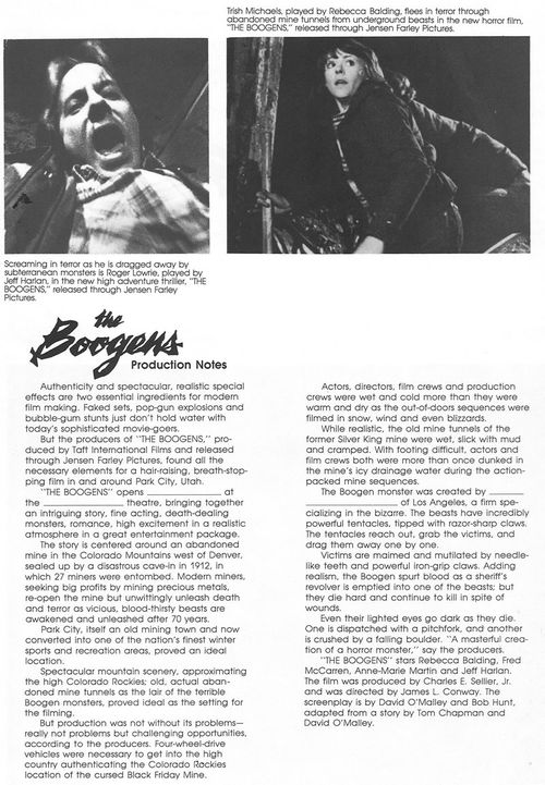 the boogens pressbook