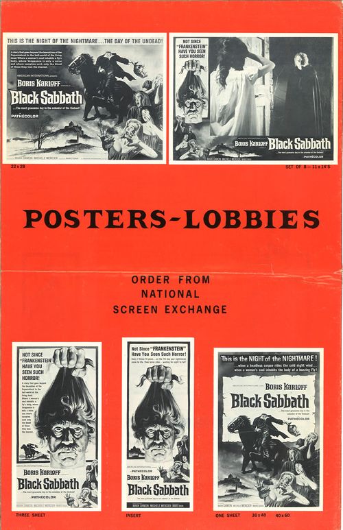 black sabbath pressbook
