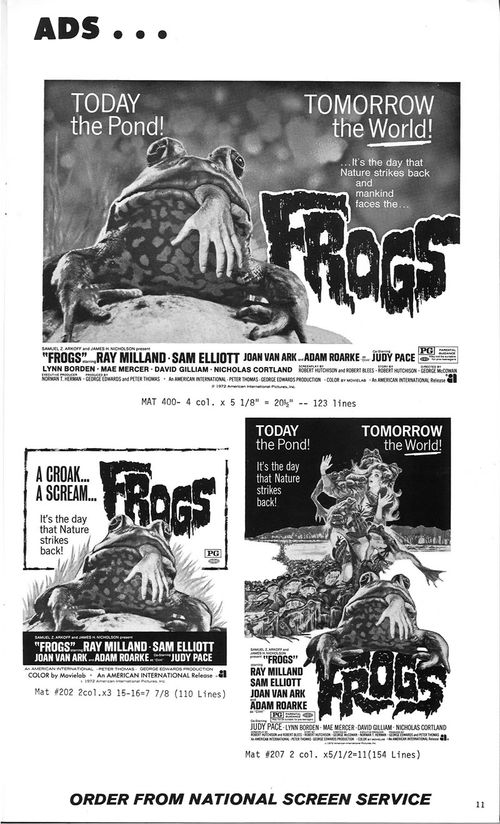 frogs pressbook