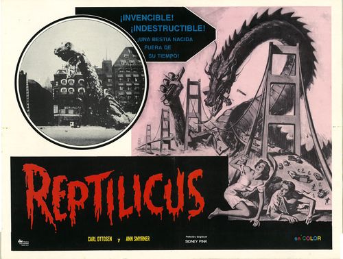 reptilicus lobby card