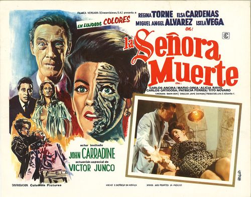 la senora muerte mexican lobby card